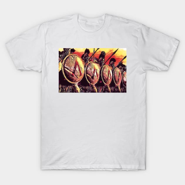 Spartan Army T-Shirt by ErianAndre